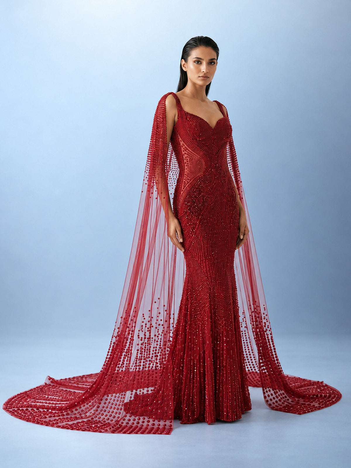 Celestial Veil Gown