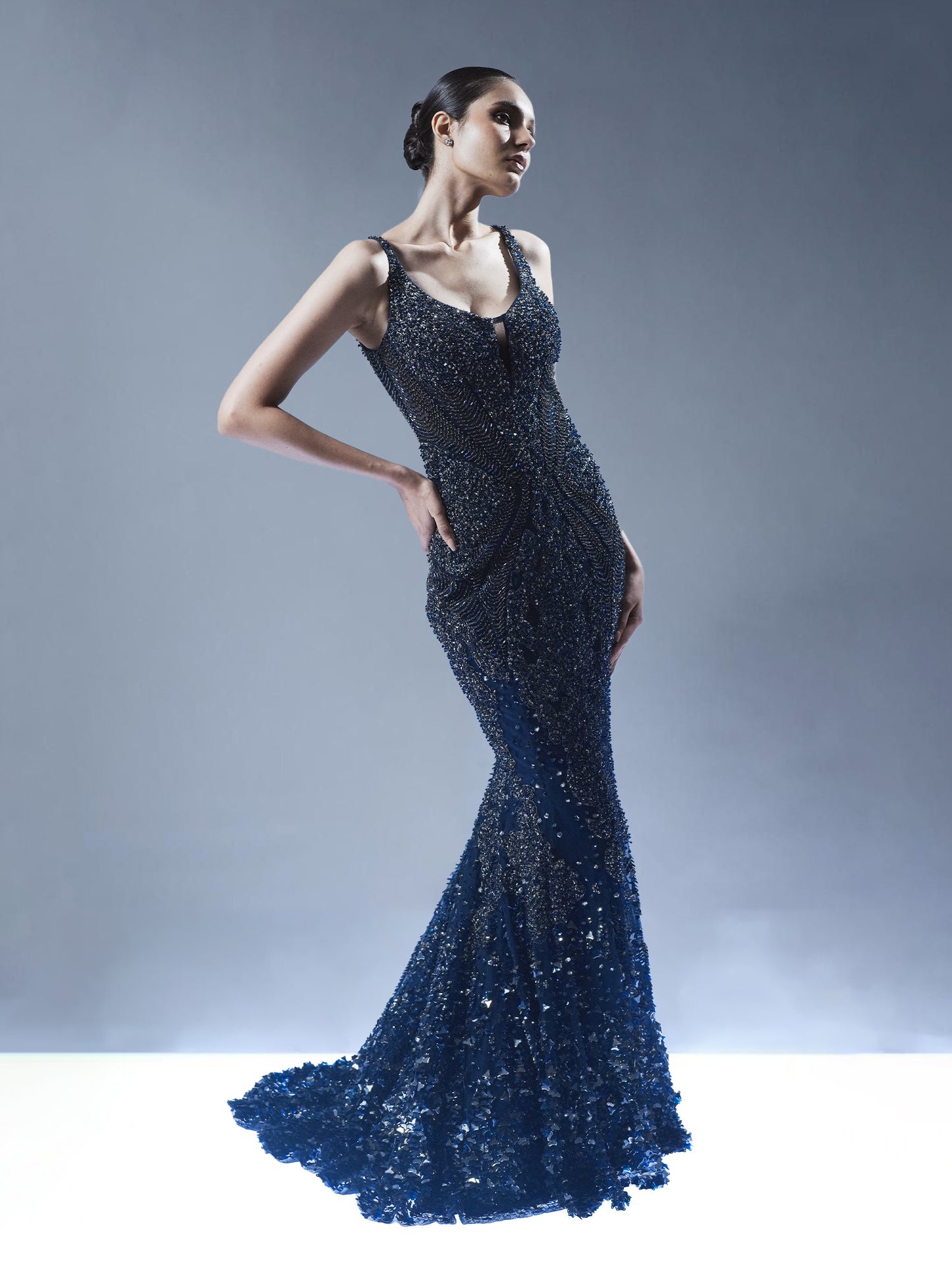 Midnight Nebula Gown