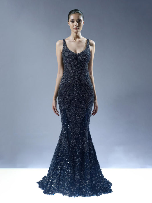 Midnight Nebula Gown