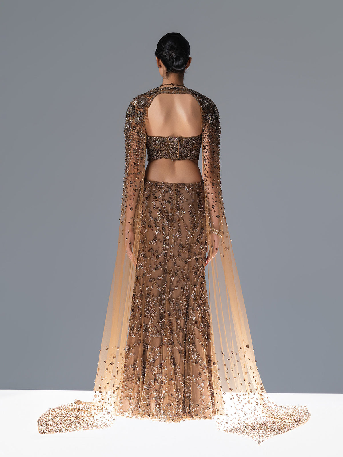Bloom Veil Lehnga Set