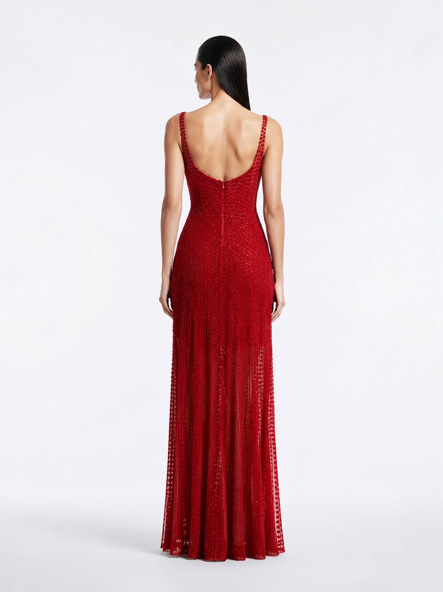 Scarlet Reverie Gown