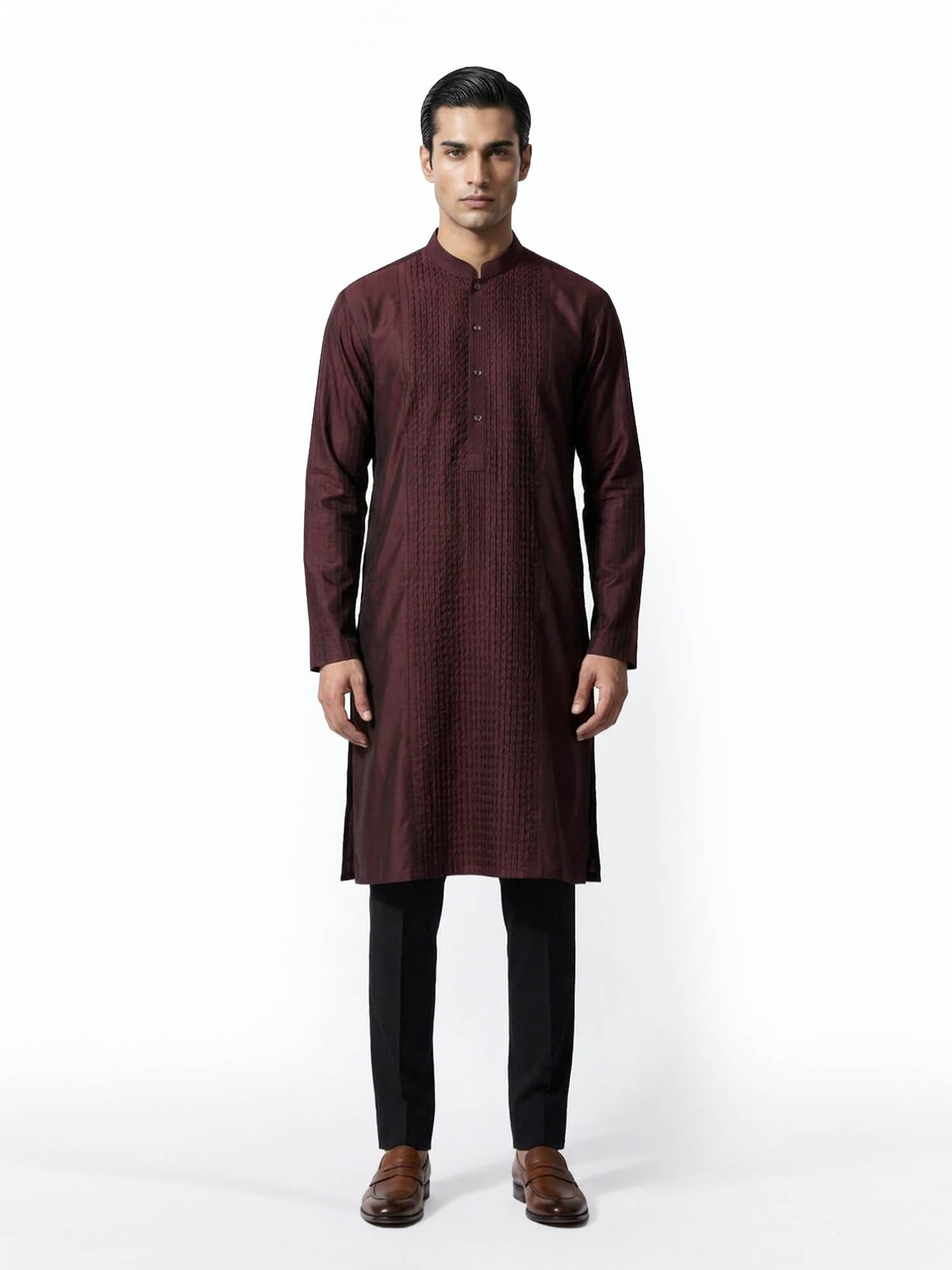Pintuck Pintura Kurta Set