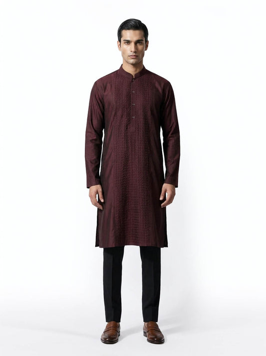 Pintuck Pintura Kurta Set