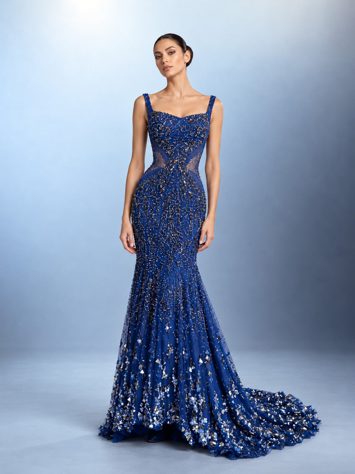 Starfall Mermaid Gown
