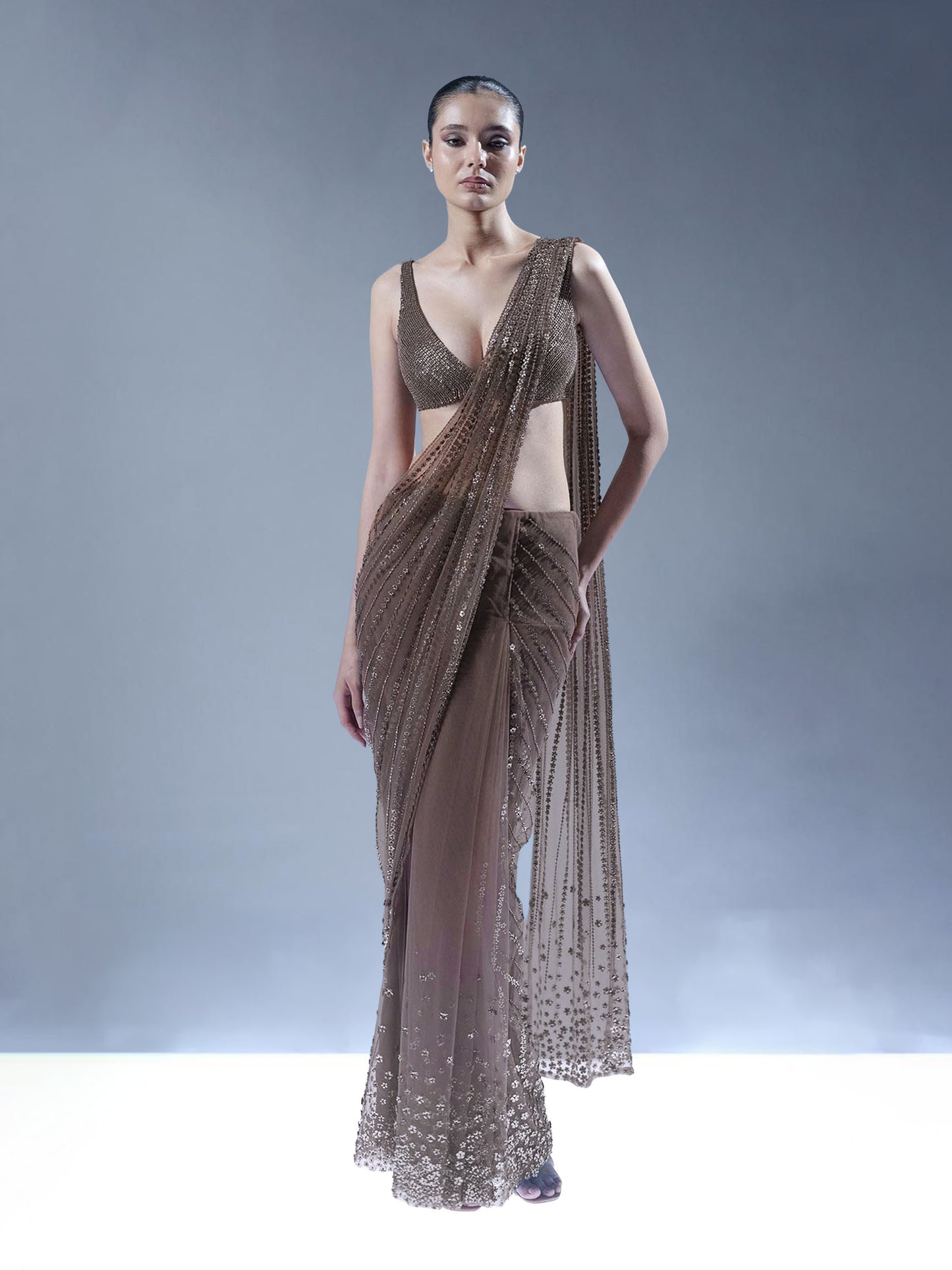 Seraphic Pallu Silhouette