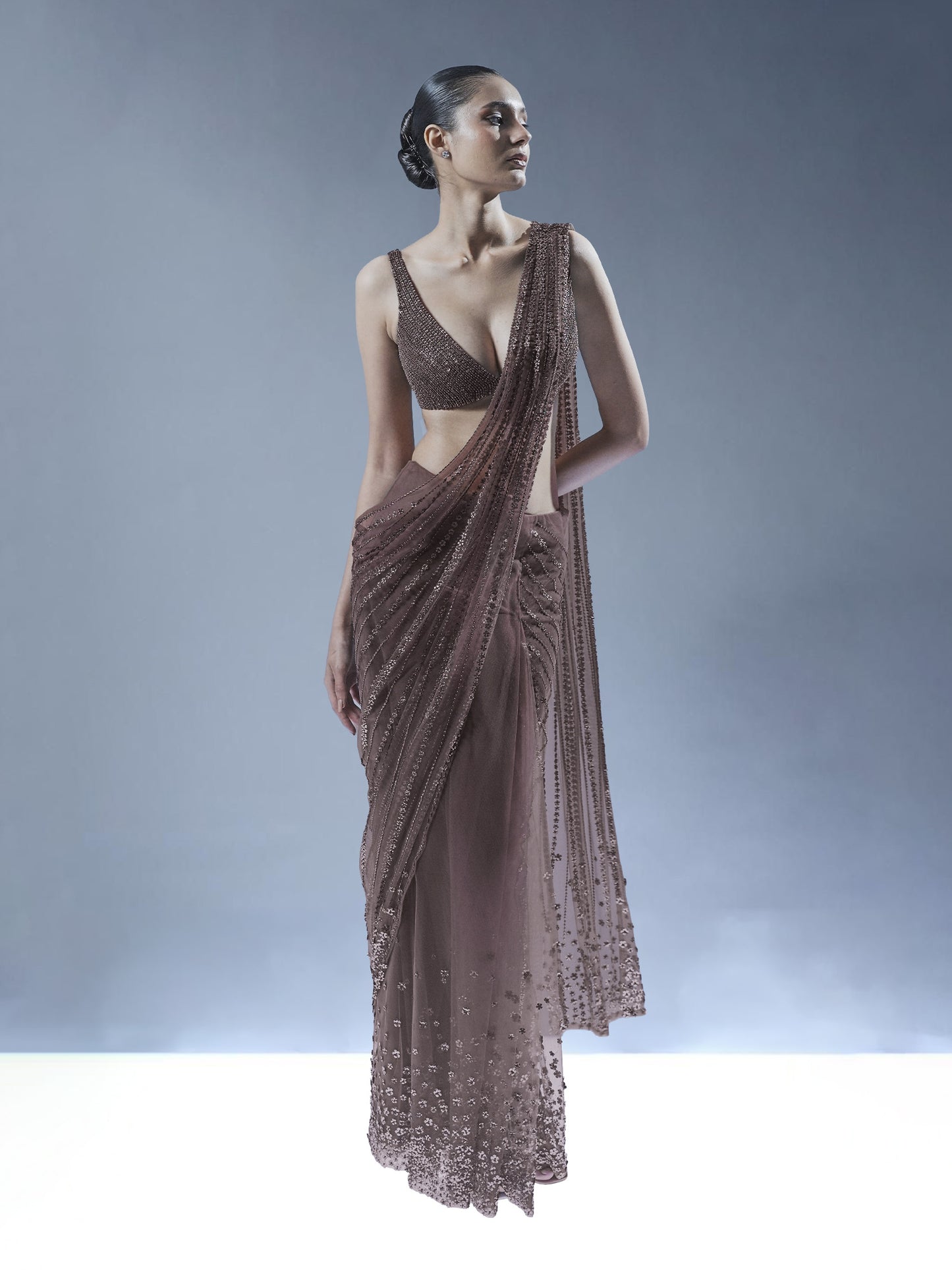 Seraphic Pallu Silhouette
