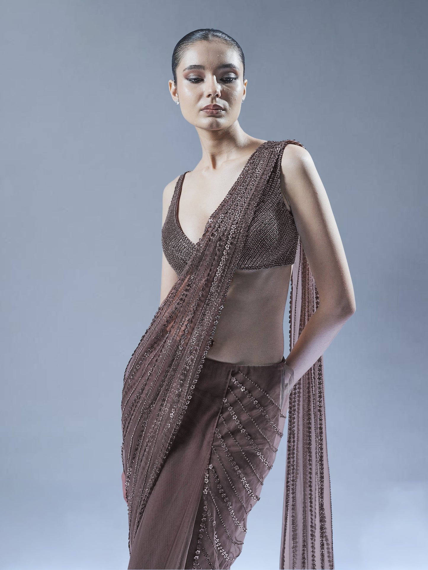 Seraphic Pallu Silhouette