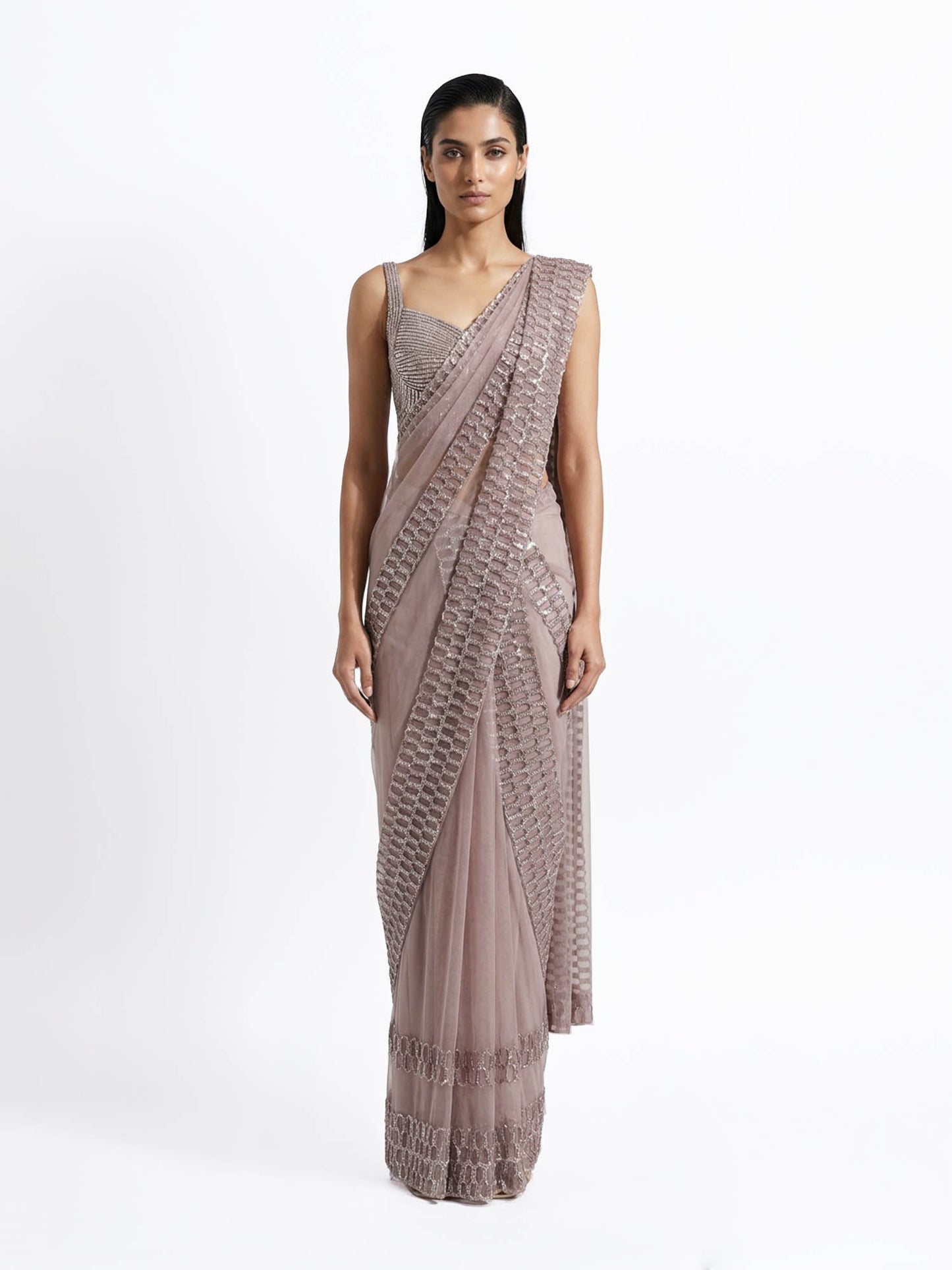 Aurette Panelled Saree