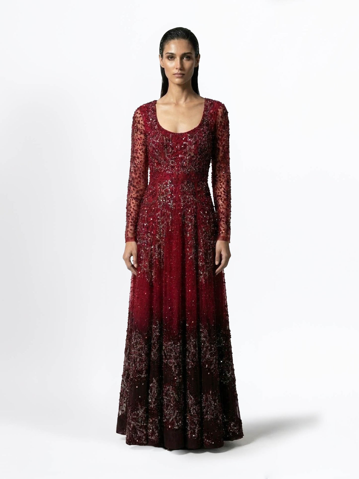 Nocturne Embellished Gown