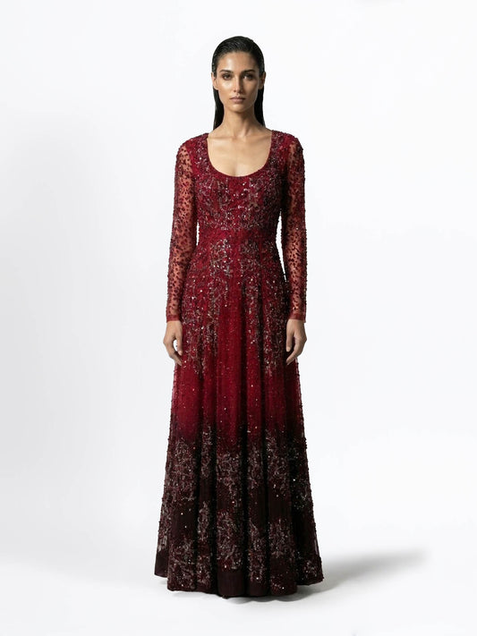 Nocturne Embellished Gown