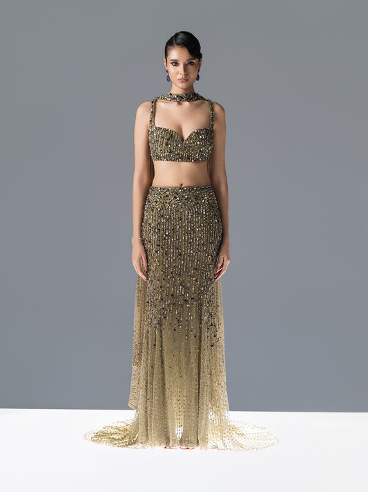 Evora Fern Lehnga Set