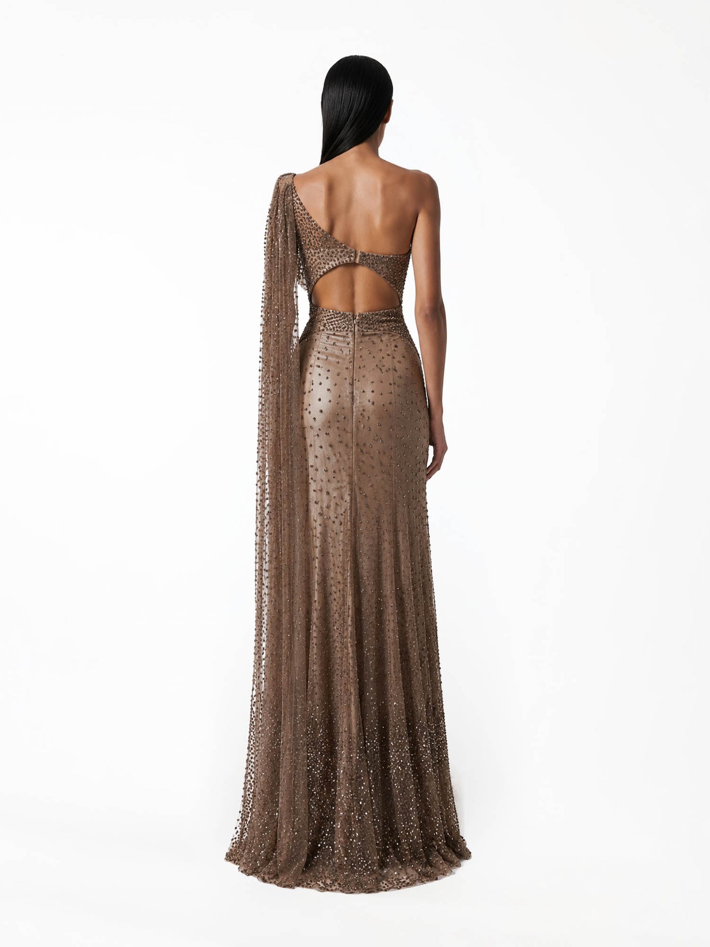 Sovereign One-Shoulder Gown