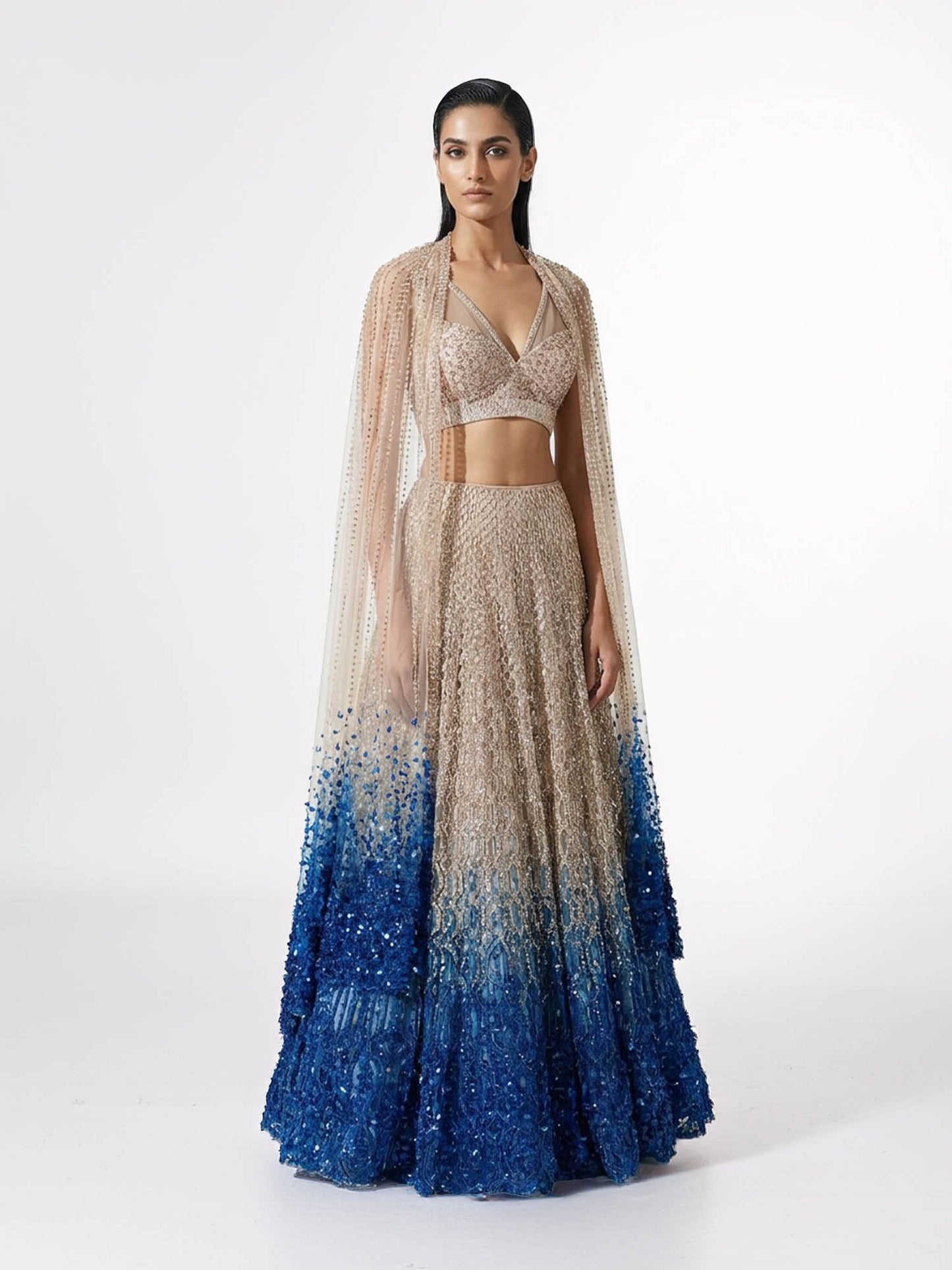 Ocean Mist Lehenga Set