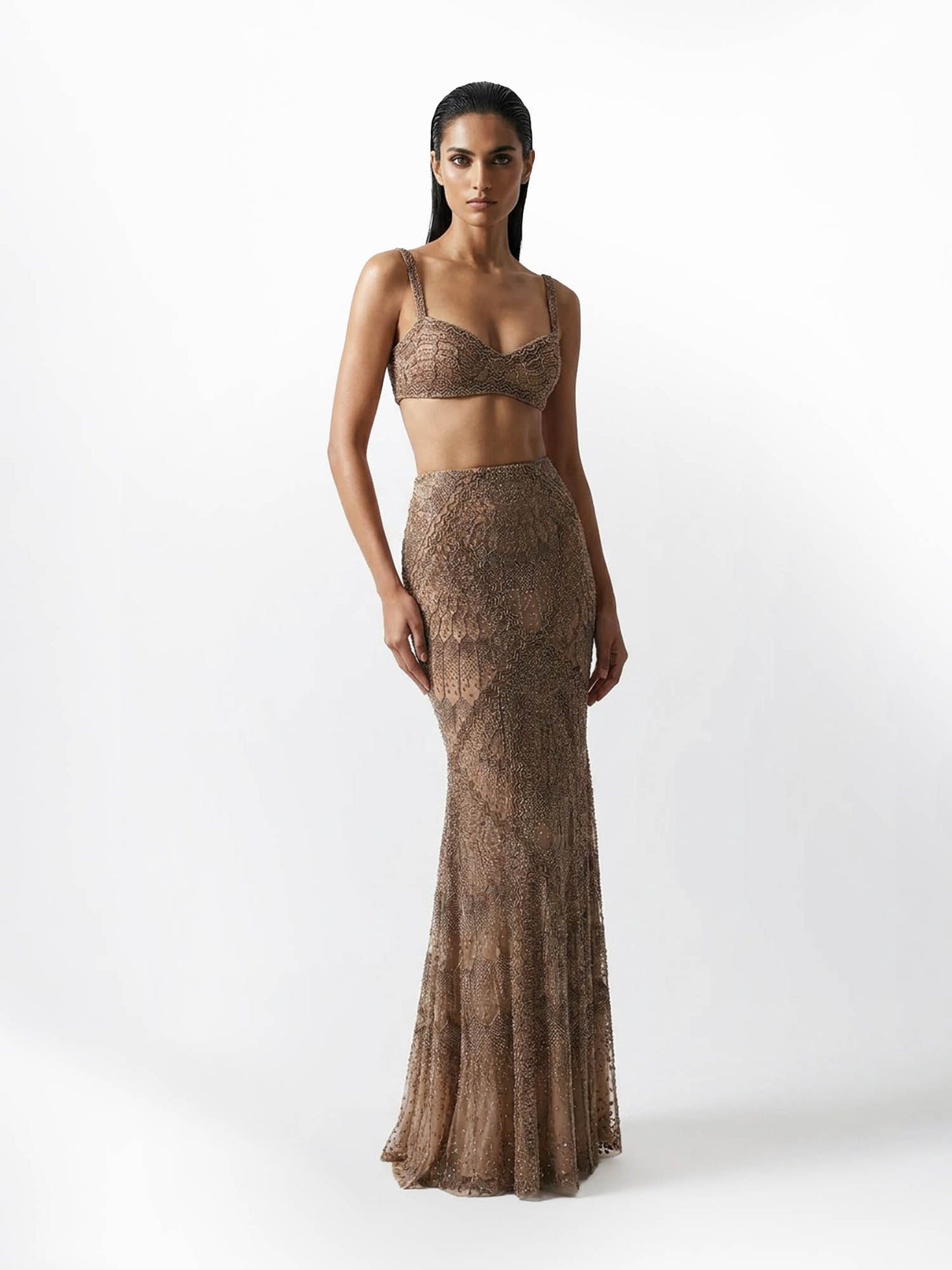Sculpted Muse Lehenga Set