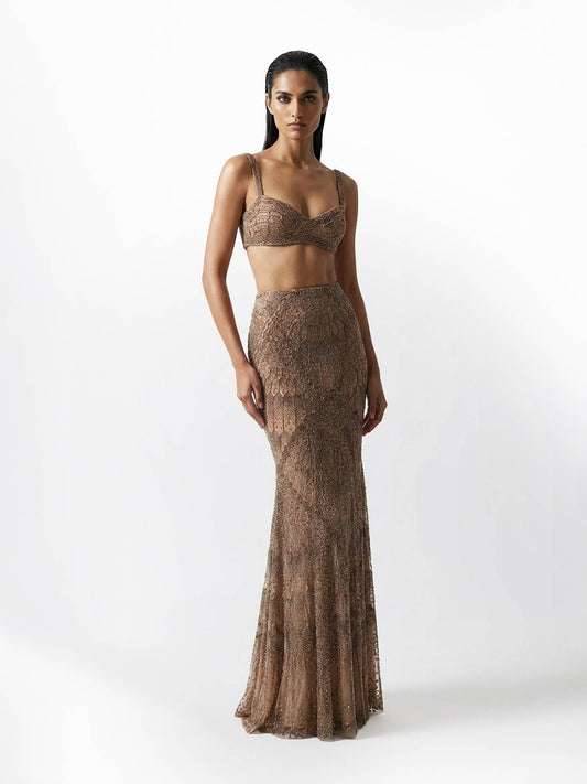 Sculpted Muse Lehenga Set