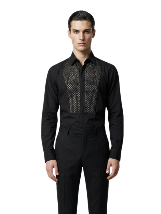 Midnight Embellished Shirt