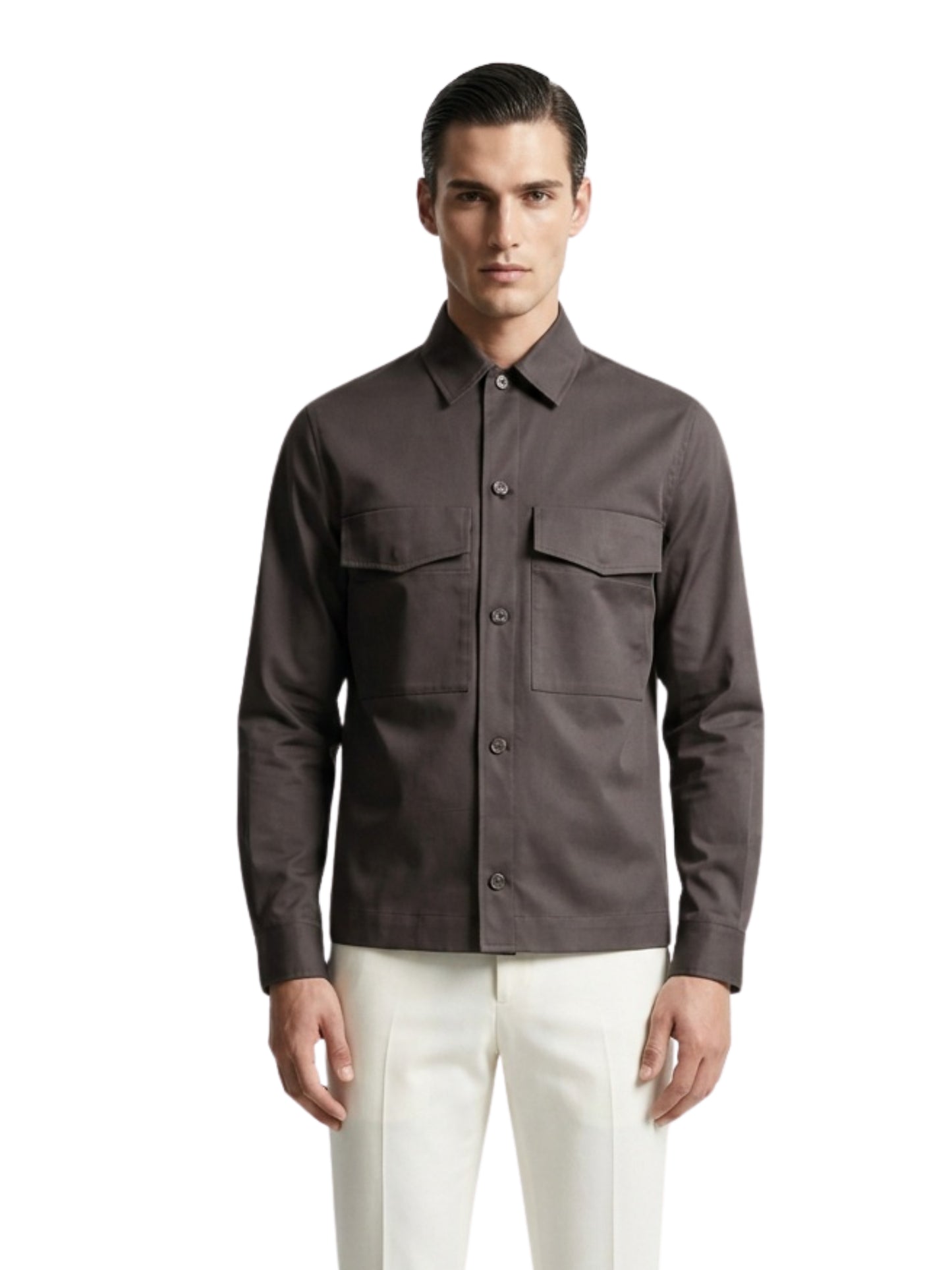 Grey Sovereign Utility Shirt