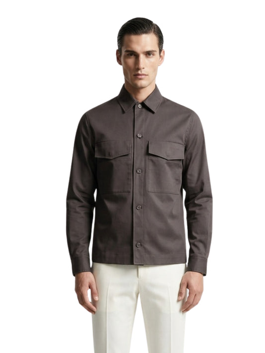 Grey Sovereign Utility Shirt