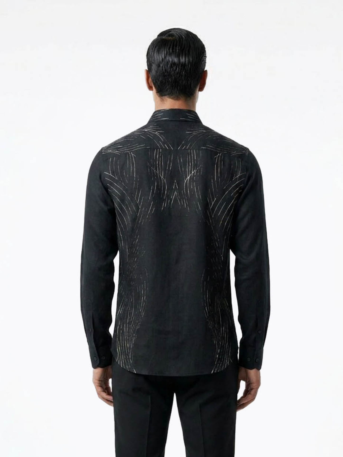Celestial Linework Statement Shirt