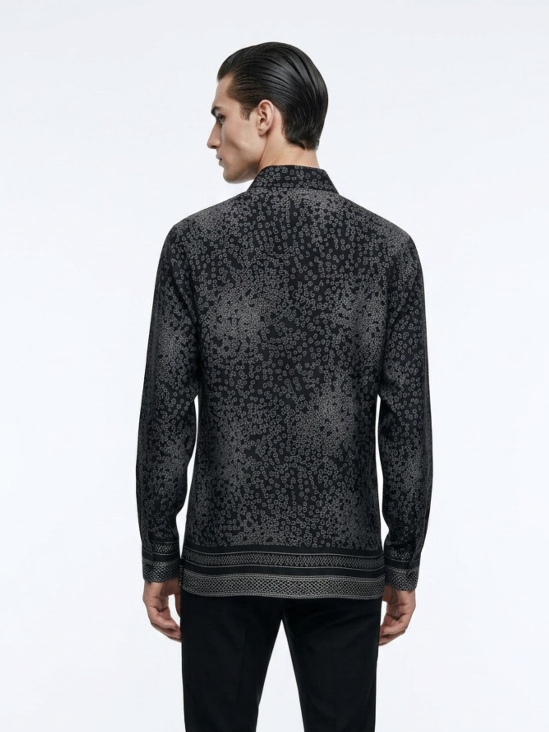 Midnight Mosaic Statement Shirt