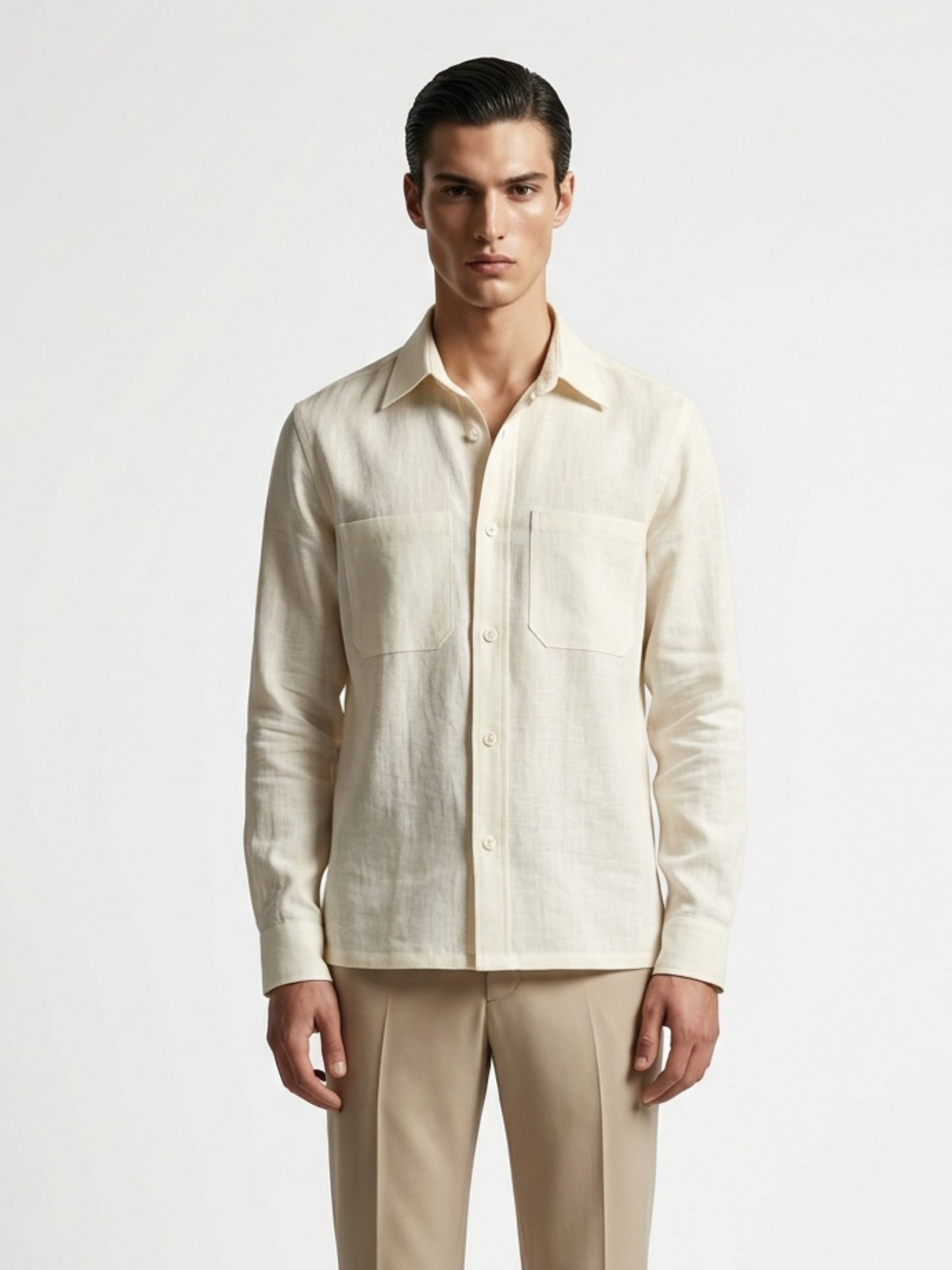 Riviera Utility Linen Shirt