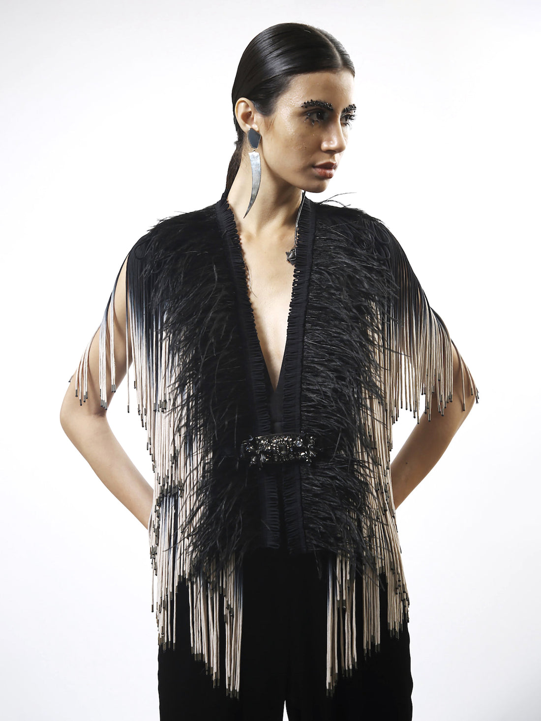 Camellia Tassel Jacket