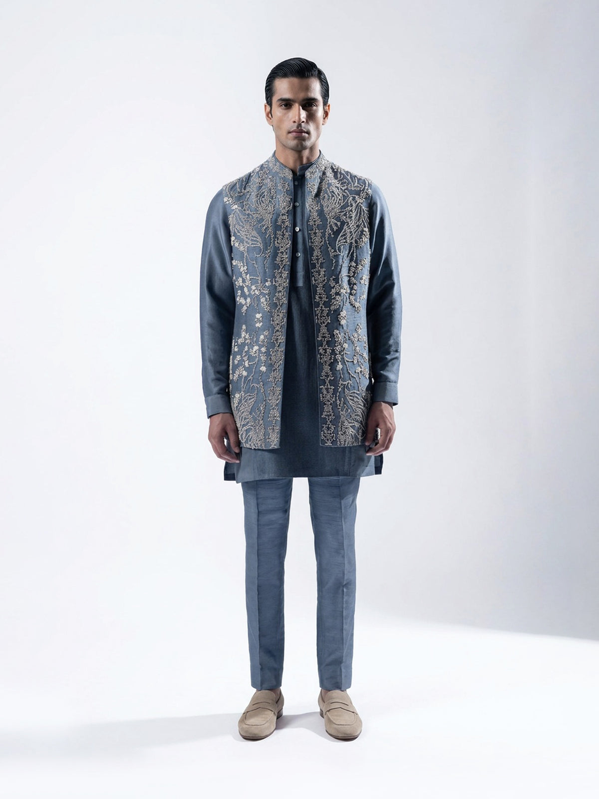 Celestial Flora Waist Jacket Set
