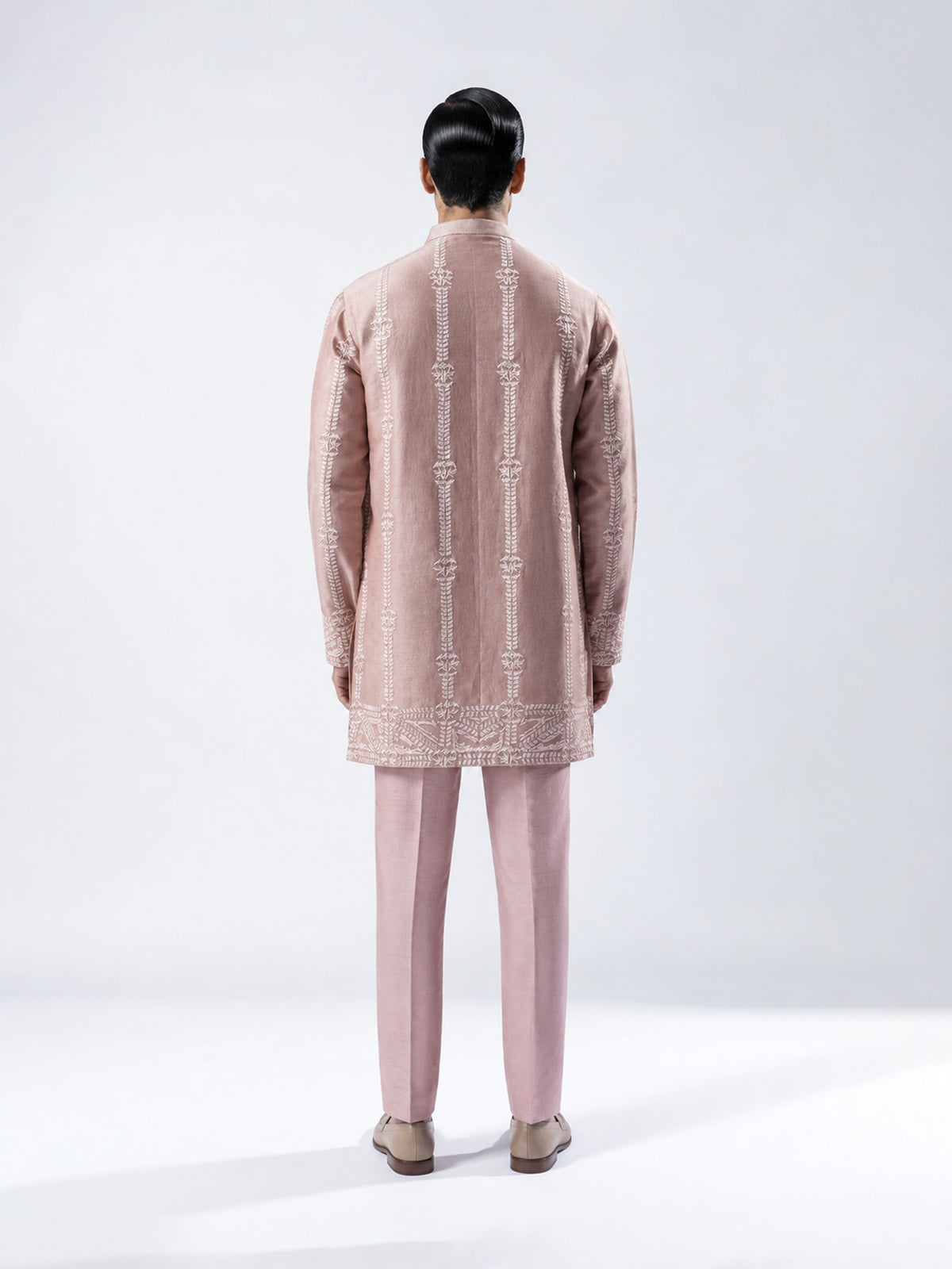 Linear Lattice Kurta Set