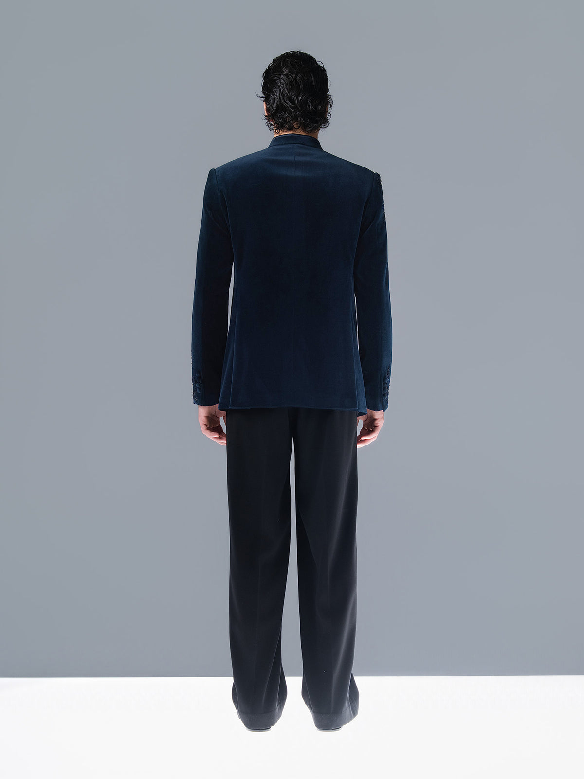 Midnight Constellation Bandhgala Set