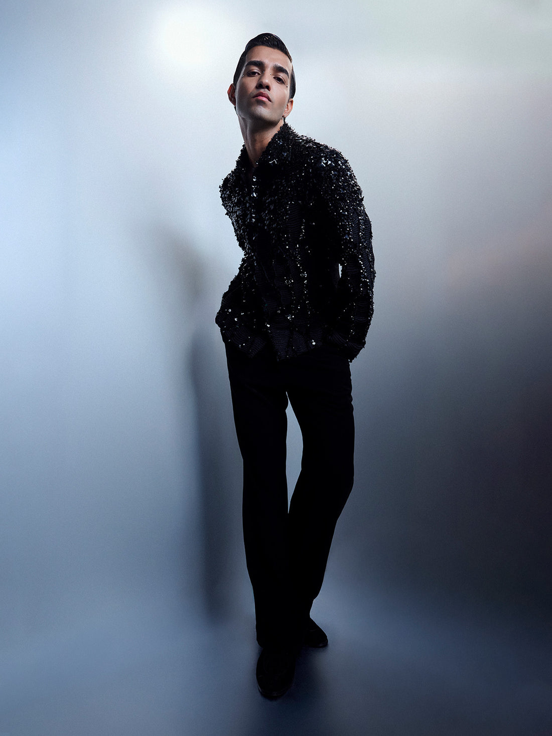 Obsidian Noir Embellished Tuxedo