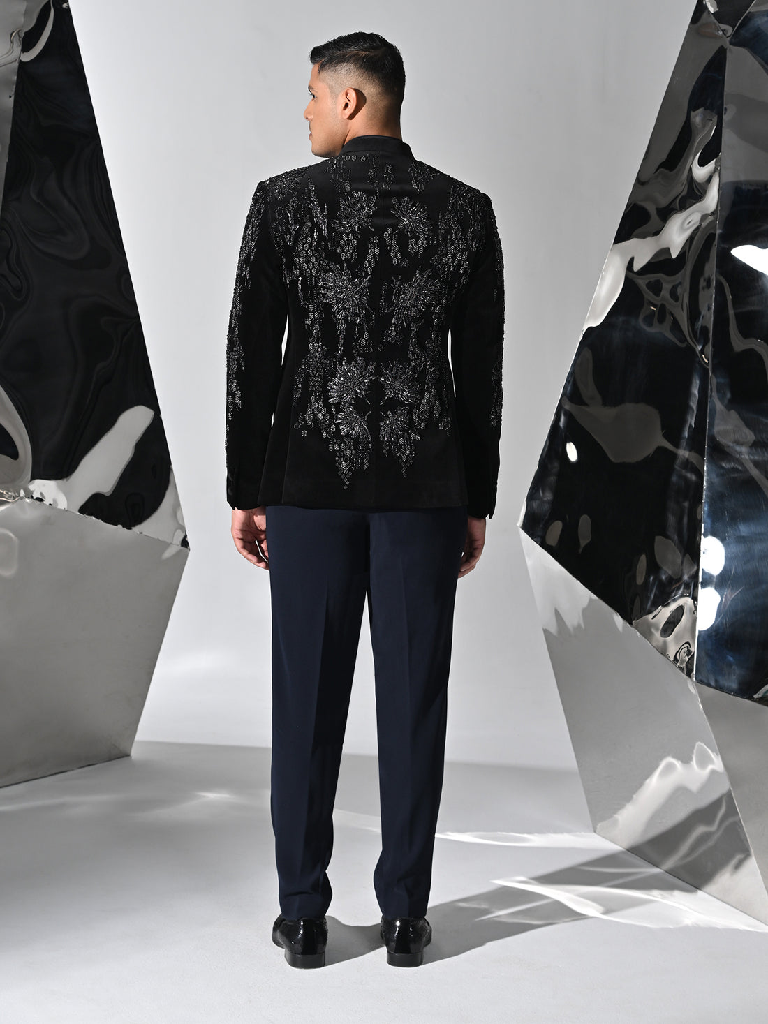 Celestial Bloom Bandhgala