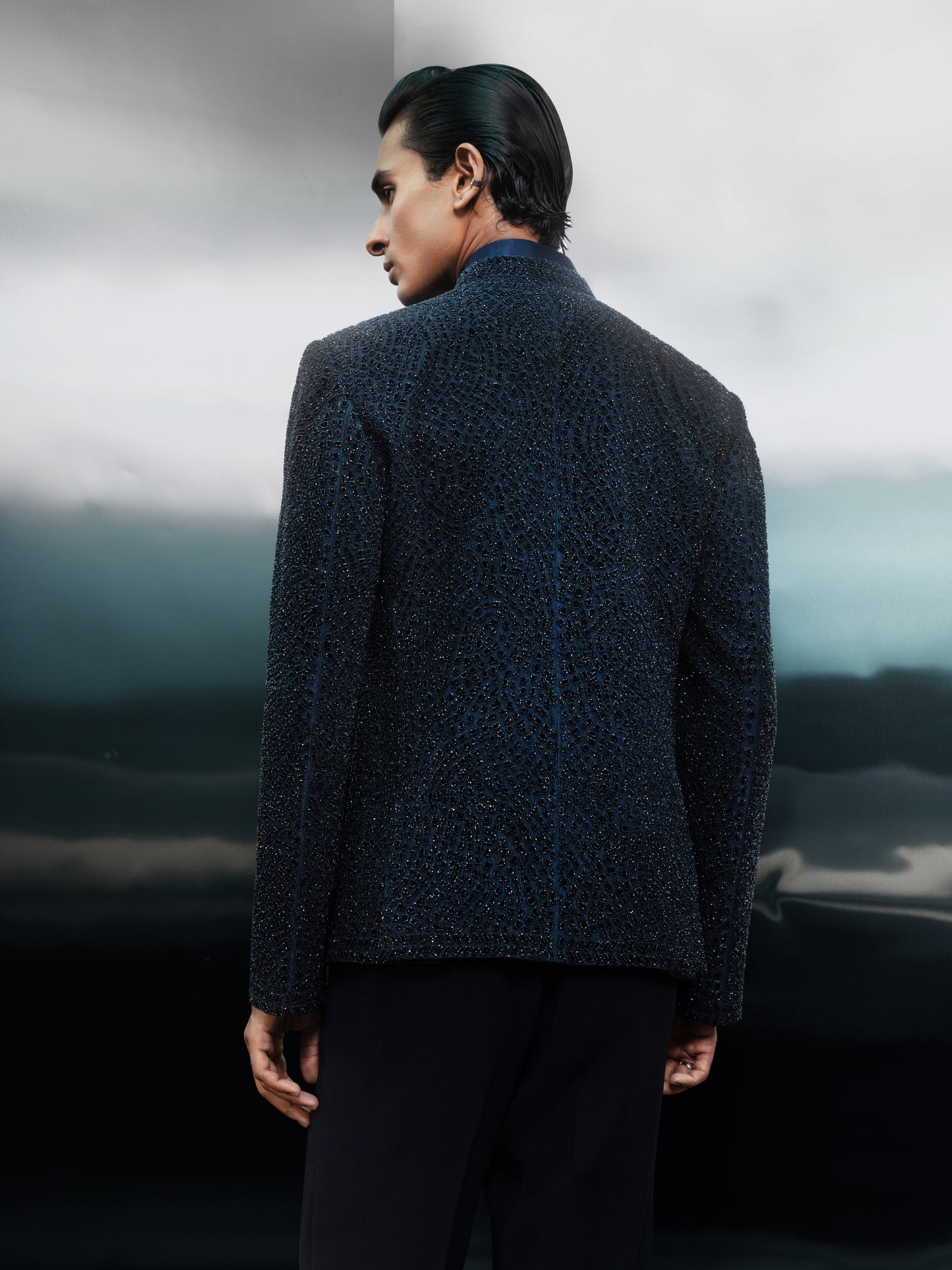Nebula Twilight Minimalist Tuxedo