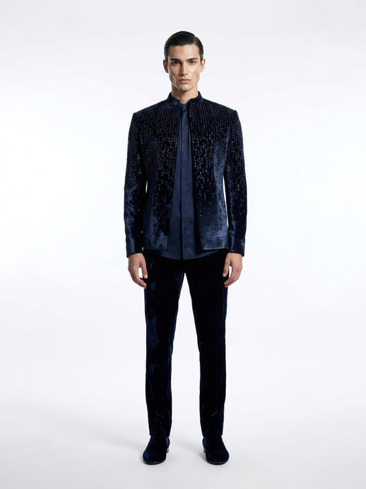 Tidal Borne Bandhgala Set