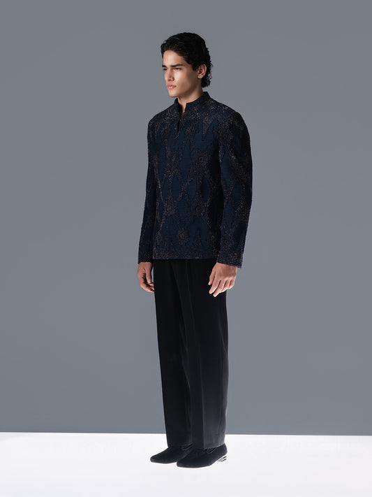 Auric Rhythm Bandhgala Set