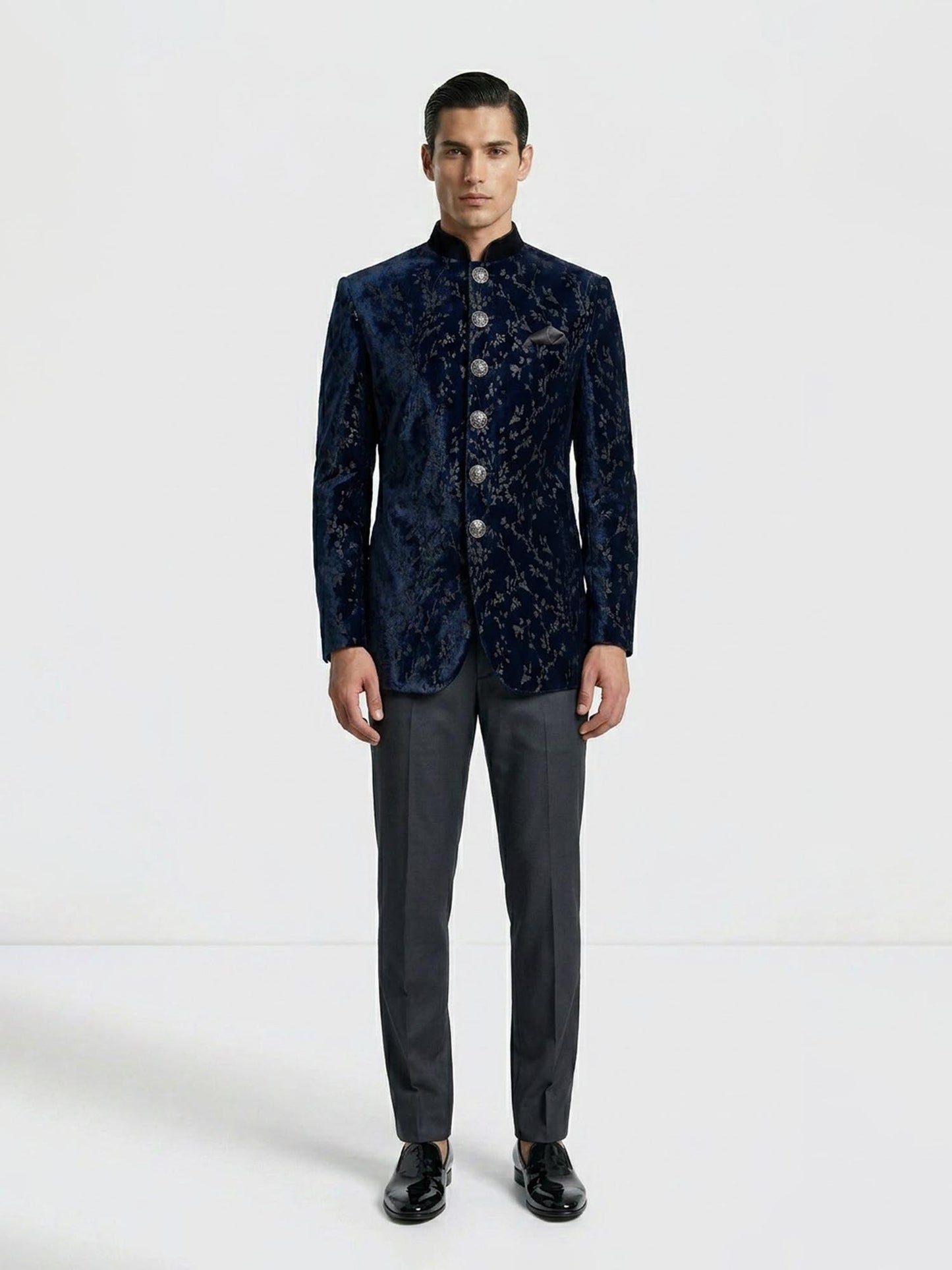 Velvet Flora Aristocrat Bandgala Set