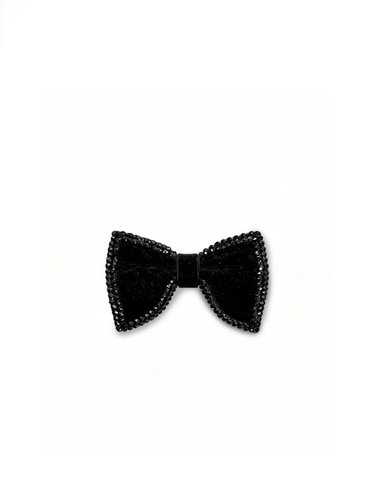 Crystal Edge Bow Tie