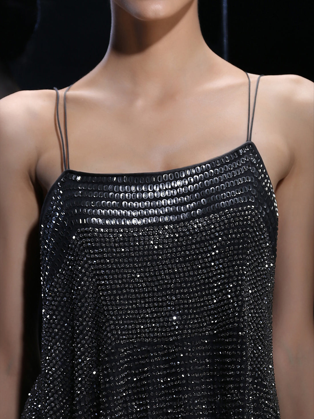 Glittering Chainmail Mini Dress