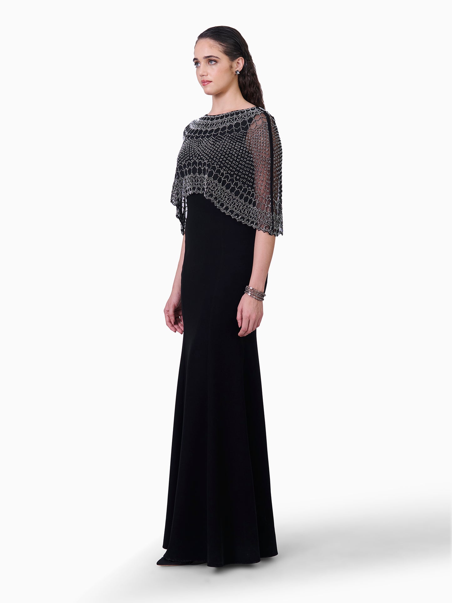 Celestial Grace Embellished Dress