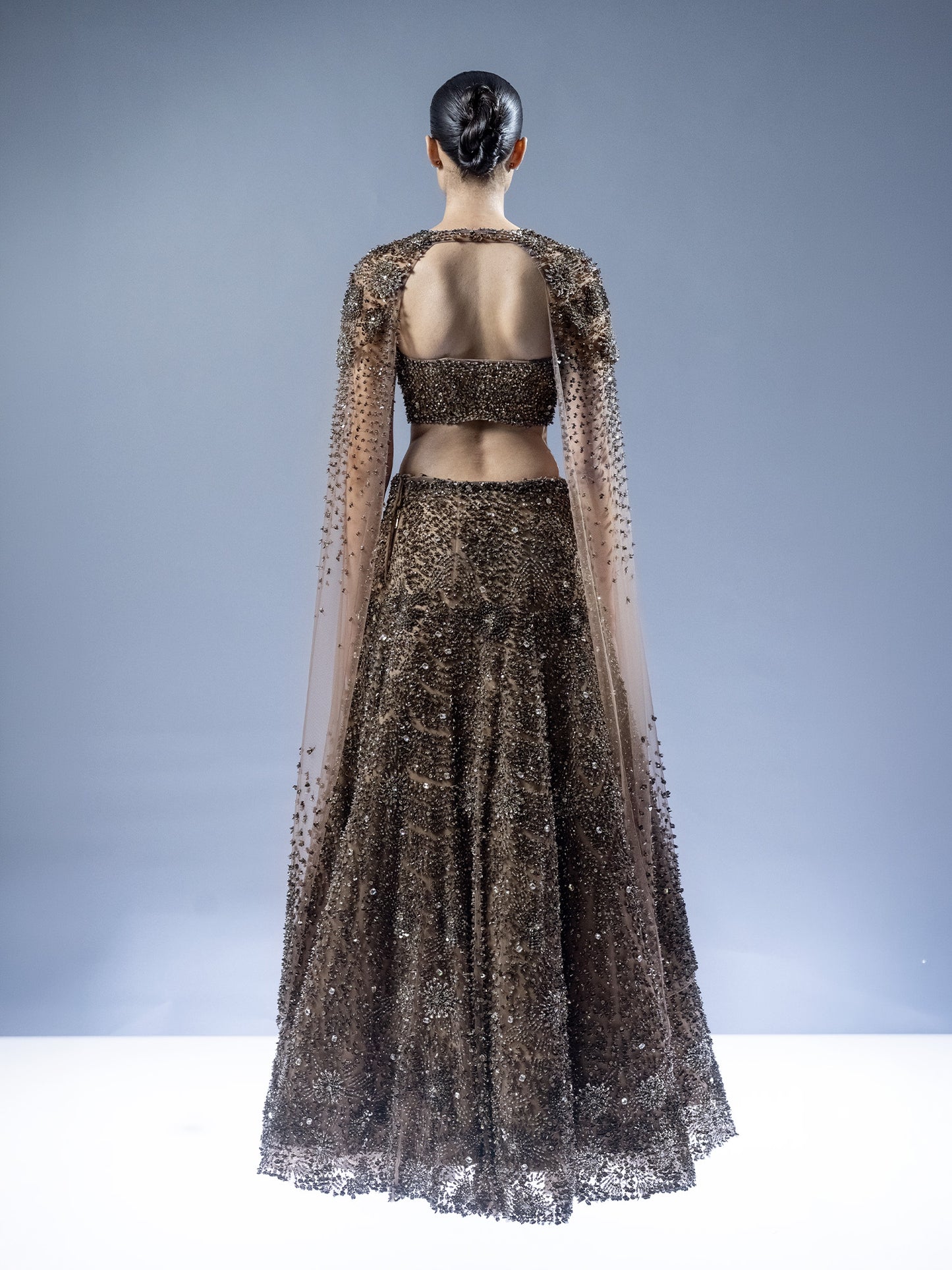 Sovereign Cape Lehenga