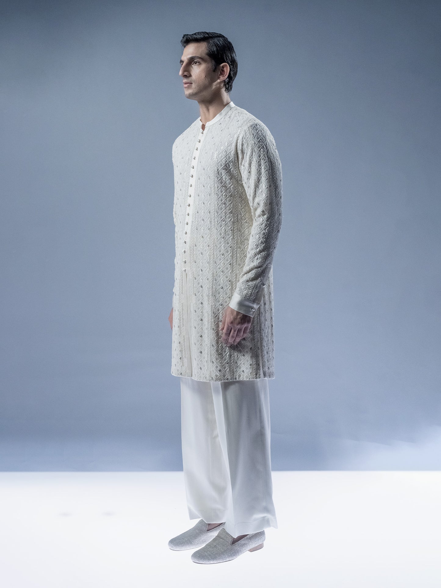 Opulent Chikankari Kurta Set