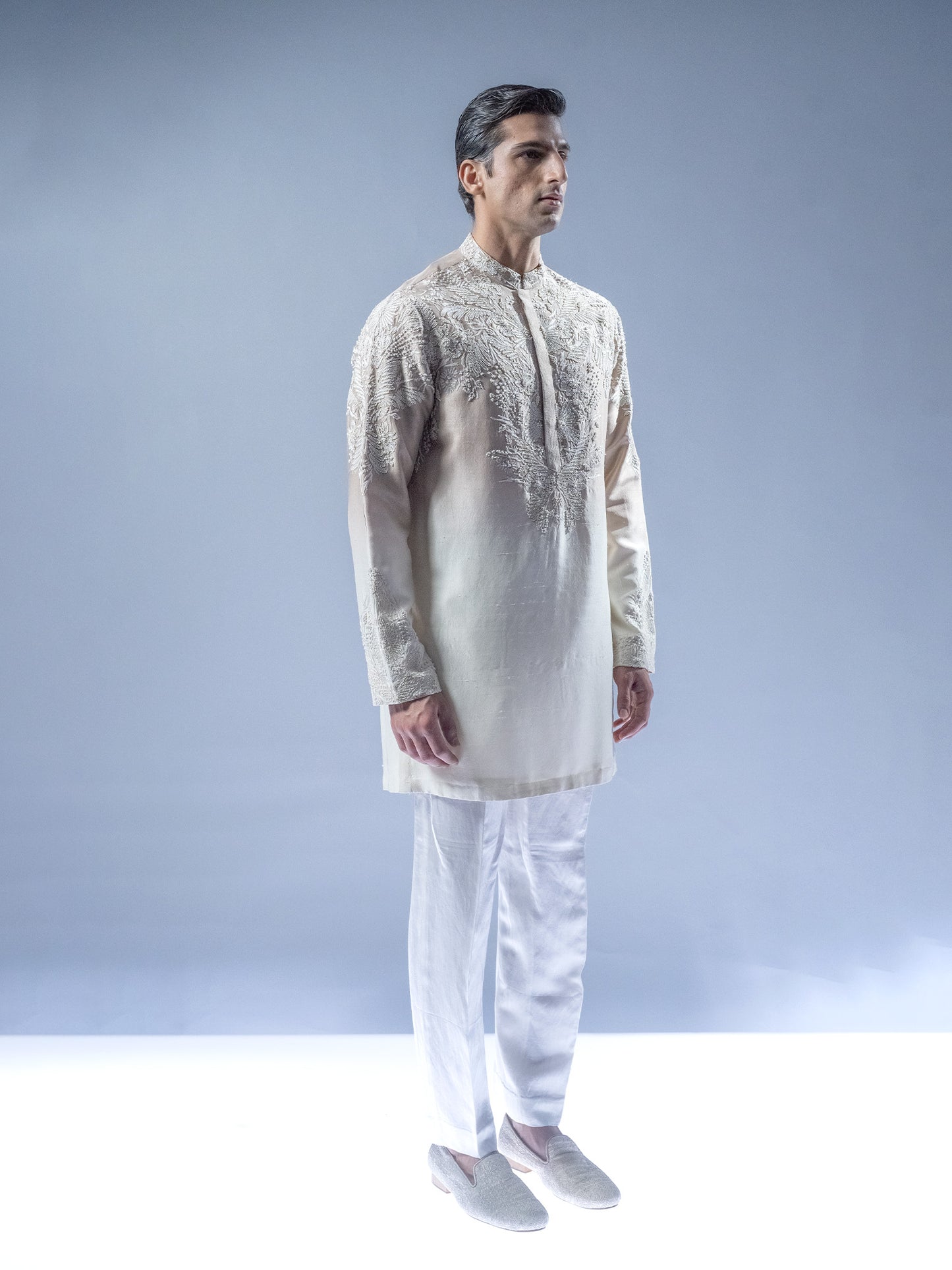 Aureate Embroidered Kurta Set