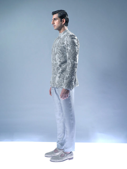Regalis Embroidered Bandhgala Set