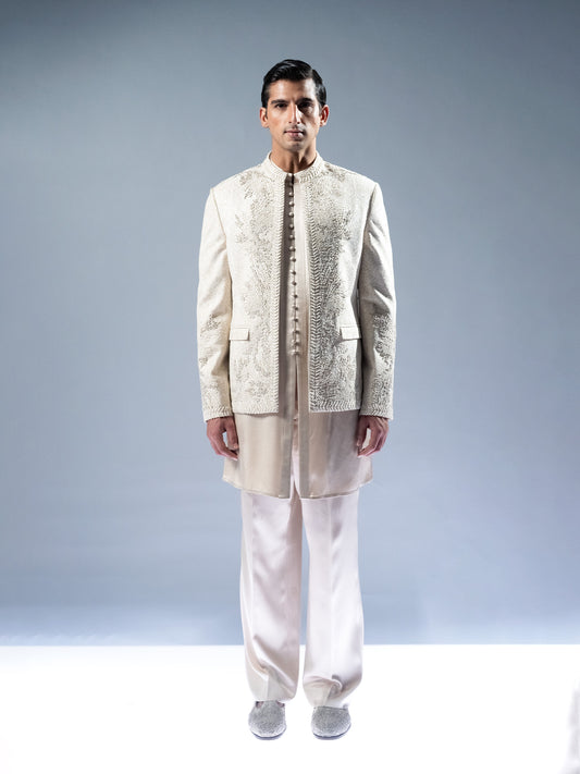 Luminous Shore Bandhgala Set