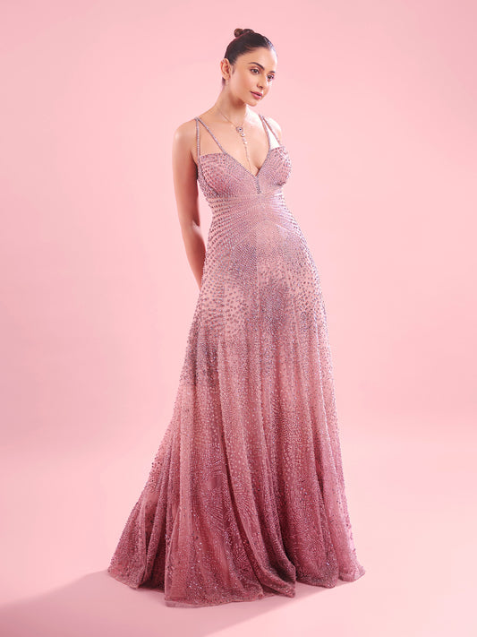 Periwinkle Agate Gown