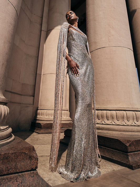 Astrid Cape Gown