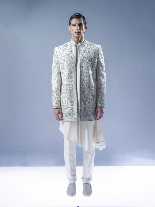 Imperial Vine Drape Sherwani
