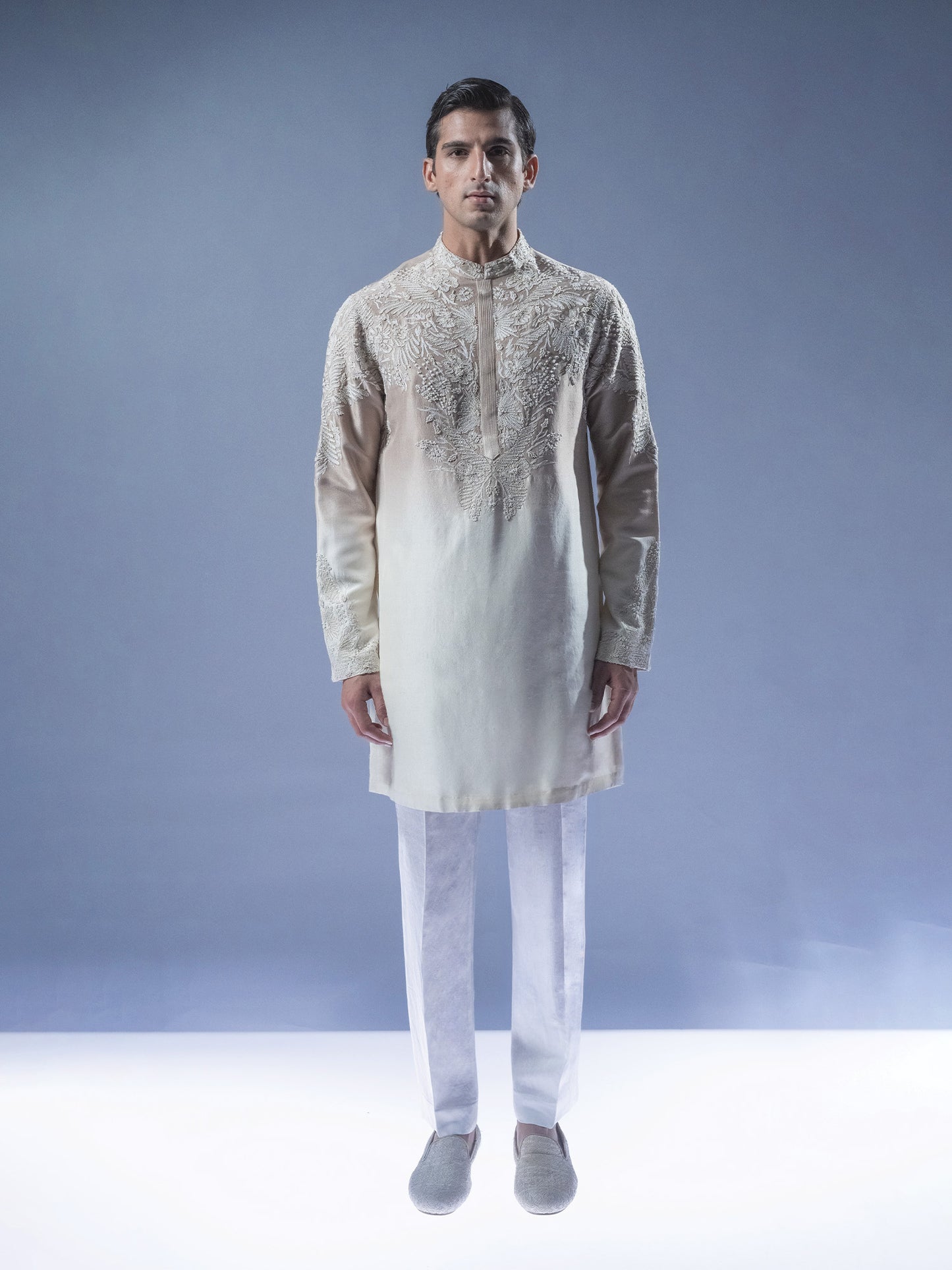 Aureate Embroidered Kurta Set