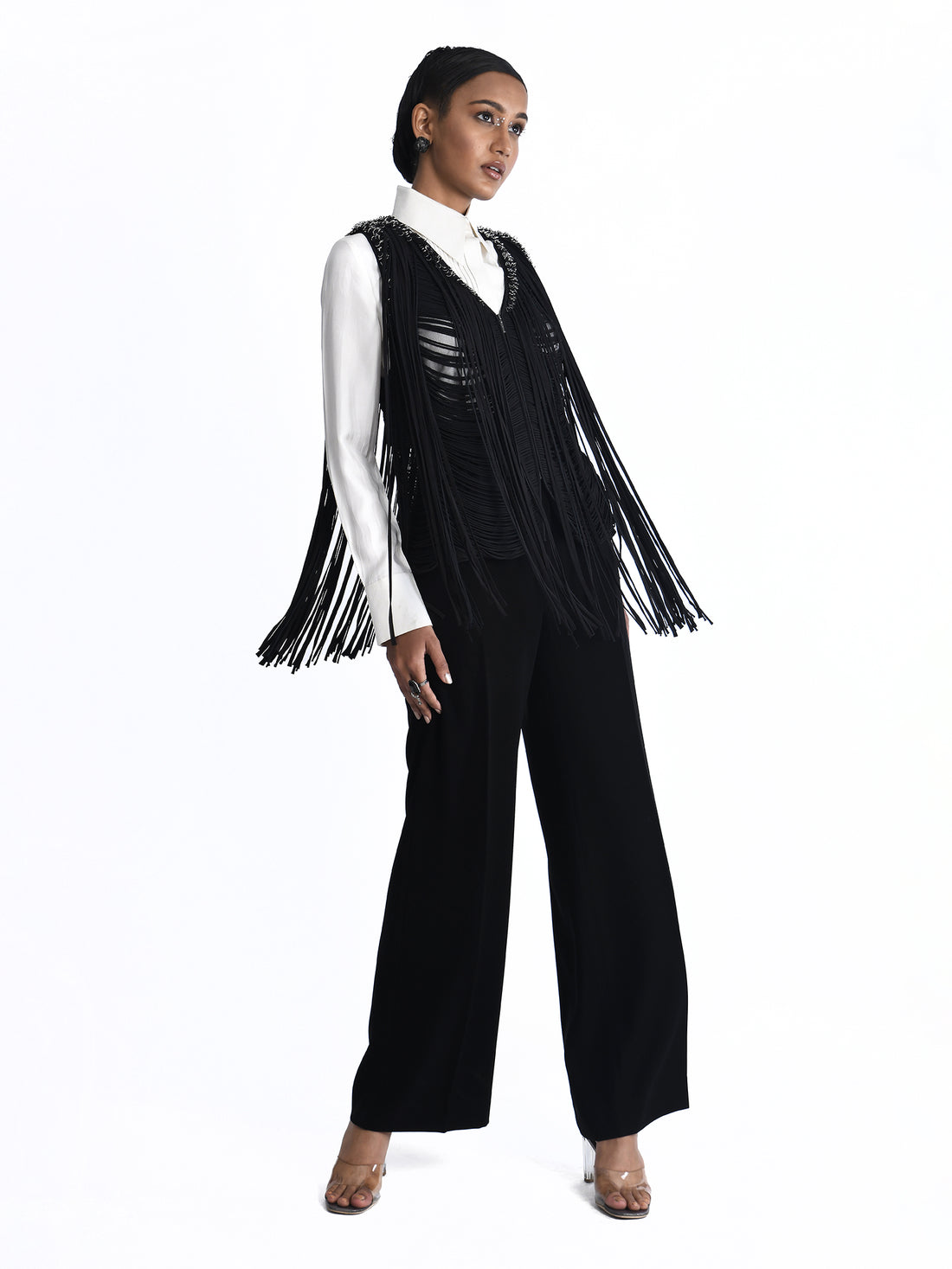 Cascade Fringe Jacket