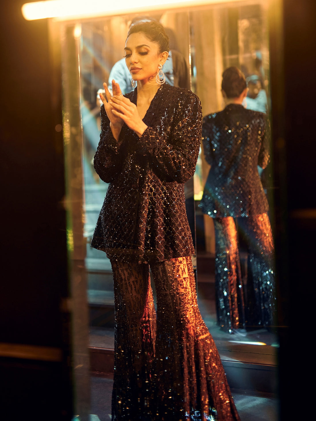 Sobhita Dhulipala • In Sheeted Jacket Set