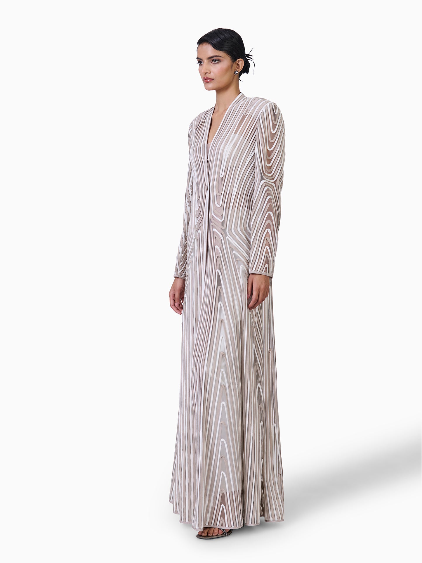 Ethereal Linear Elegance Jacket
